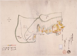 第十九大区小六区利根郡相俣字限図の画像