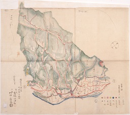 第十九大区五小区利根郡下牧村字限図の画像