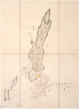 群馬県管轄第十八大区八小区上野国利根郡天神組字限図の画像