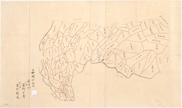 上野国利根郡追貝村字限図の画像