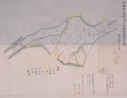 利根郡川田村大字今井耕地整理原形図の画像1