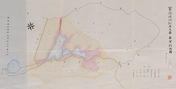 菅沼流水引用工事土地収用ニ関スル工事設計説明書附図の画像