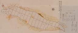 群馬県勢多郡木瀬村大字野中村耕地整理予定図の画像