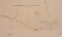 勢多郡南橘村大字田口村外三ケ村聯合耕地整理地原形図の画像