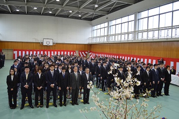 入校生・研修生の様子の画像