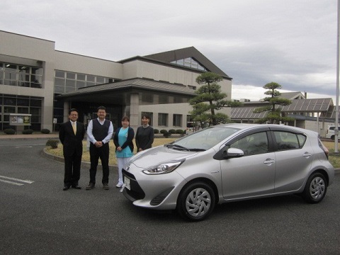 (株)フレッセイ様から車両が寄贈されましたの画像２