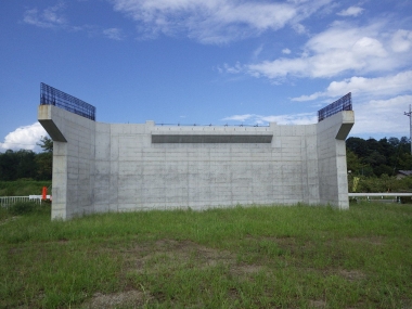 部長表彰.（主）前橋安中富岡線橋梁下部工工事の写真