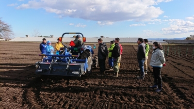 農作業安全／ロータリー耕の基本についての写真