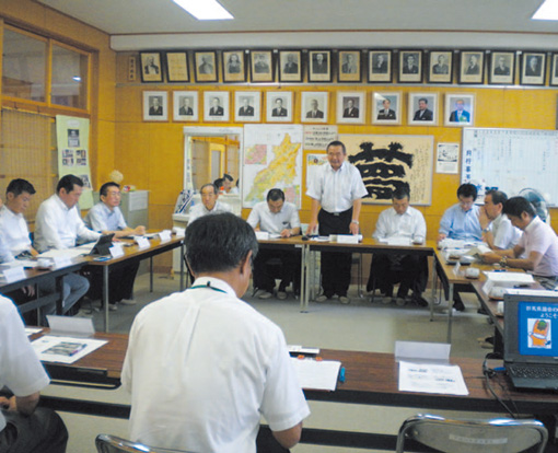 山口市立白石小学校の様子写真