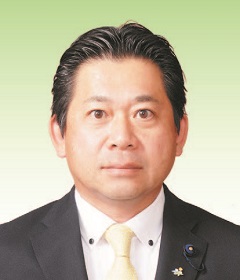 群馬県議会議長　橋爪洋介（高崎市・4期）の写真