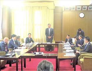 滋賀県議会にて写真