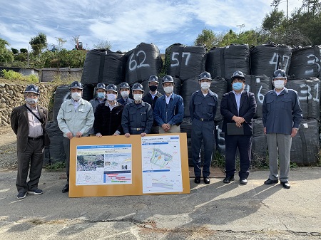 内匠地区にて集合写真