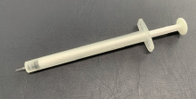 樹脂製注射針の開発の画像