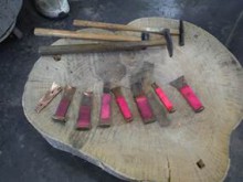 自ら作成した「タガネ」の画像