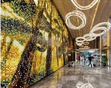 マンダリンホテル上海ロビー壁画の画像