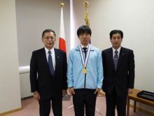 技能五輪全国大会優勝選手との画像
