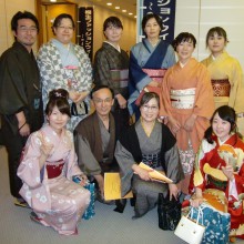 桐生織物協同組合主催の【桐生きものの日】きものワインパーティー