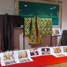 ベーカリーレンガで行われた連獅子作品発表会