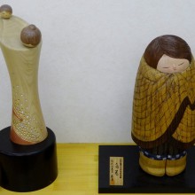 「天子の笑顔」（左）と「角巻」（右）