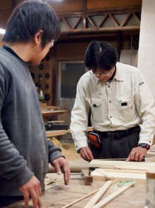 息子さんと共にの画像