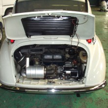 スハ゛ル３６０のエンジンルーム