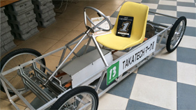 ゴム動力自動車コンテスト優勝！の画像