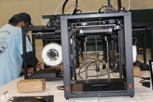 3Ｄプリンターを体験の画像