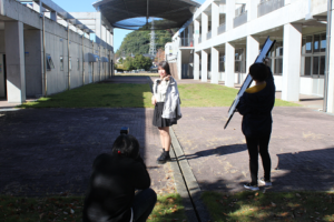 産業技術専門校アンバサダーのポスターの写真撮影の画像1