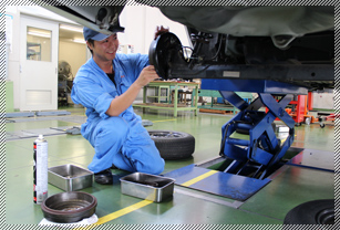 シャシ実習の画像