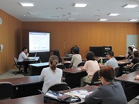 保護者向け説明会の様子