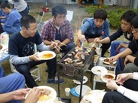 バーベキュー大会の様子