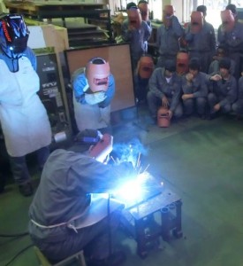 公開実技の様子の画像