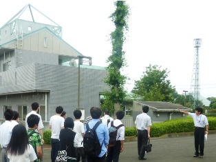 寮の見学の画像