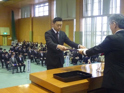 平成２８年度　修了式が行われましたの画像1