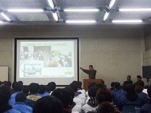 防災講話が開催されましたの画像