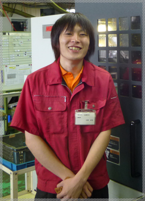 平成22年度修了生　株式会社宝泉製作所 2年 天沼 京也さんの画像