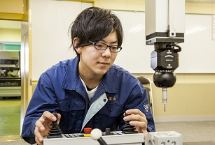 3次元測定機による品質検査の画像