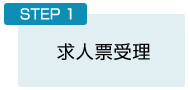 STEP1：求人票受理