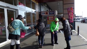 ベルク高崎大八木店におけるレジ袋削減店頭啓発の画像1