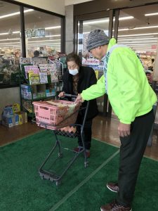 スーパー丸幸富岡バイパス店における店頭啓発活動の画像