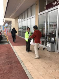 ヤオコー　富岡店における店頭啓発活動の画像1