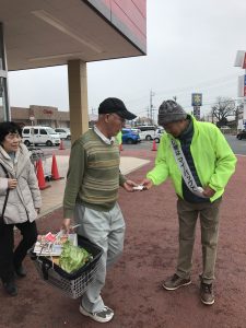 ヤオコー　富岡店における店頭啓発活動の画像2