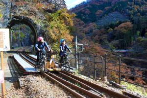 東吾妻町 自転車型トロッコ A-Gattanの画像