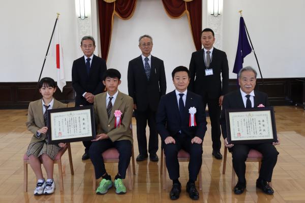 令和5年度群馬県国際交流賞表彰式の写真