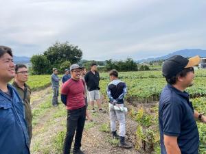 (画像)現地検討会の様子