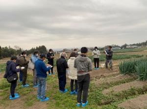 （画像）「先輩農業者に学ぶ」の様子