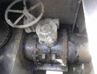 制水弁の現況の様子画像