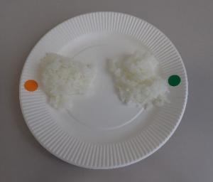 試食用の飯米の画像
