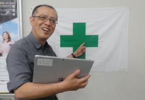 安全講習会講師（白井指導員）