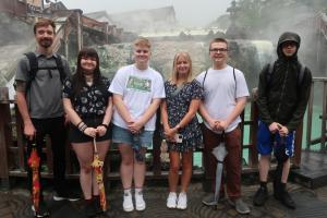 インディアナ州高校生来県草津温泉訪問の写真